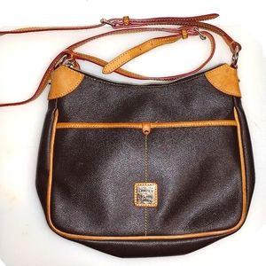 Dooney & Bourke Brwn-Tan Women's Shoulder  Purse